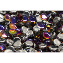 Cabochon Beads 8mm Backlit Vapor 00030-29942 | Czech Glass