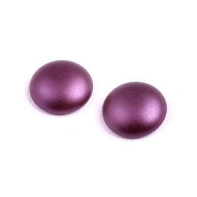 Purple Metallic Cabochon Beads 18mm 02010/25032 | Rutkovsky