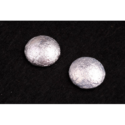 Cabochon Beads 18mm Silver Etched 00030 - etch-27001 | Rutkovsky