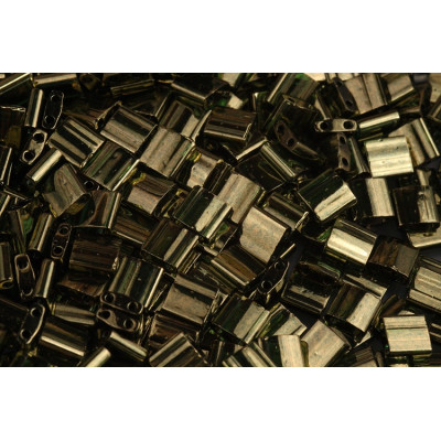 MIYUKI TILA N. 421 OLIVE GREEN GOLD LUSTER