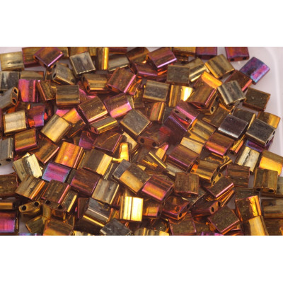 MIYUKI TILA N. 485 MET GOLD IRIS