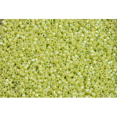 MIYUKI Delica 11/0 N. 1027 Opaque Chartreuse AB