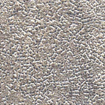 MIYUKI Delica 11/0 N. 1097 Silver Plated Metallic