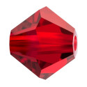 Preciosa Bicone MC Beads 3mm Siam Red 90090 | Czech Glass