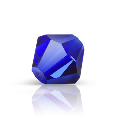 Cobalt Blue 30240 Preciosa Bicone Beads 4mm | Czech Glass