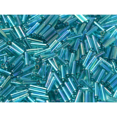 MIYUKI Bugles 6 mm N. B516 Transparent Teal AB