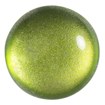 25mm Cabochon par Puca Ice Slushy Lime 24705 | Czech Glass