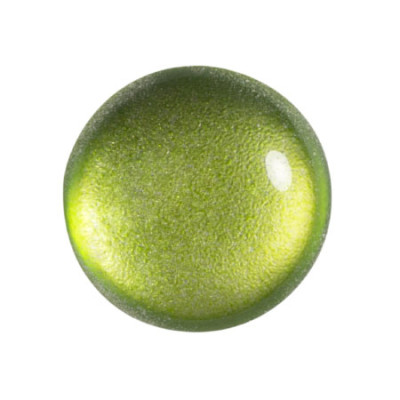 18mm Cabochon par Puca Ice Slushy Lime 00030/24705 | Czech Glass