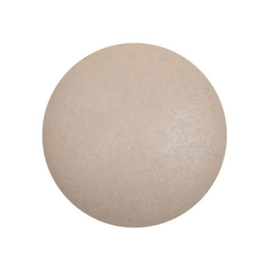 18mm Cabochon par Puca Matte Sand 29564 | Czech Glass Cabochon