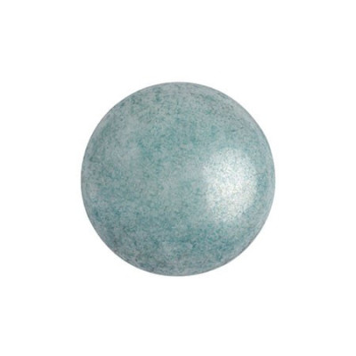8mm Cabochon par Puca® Opaque Blue Ceramic 03000/14464 | Glass