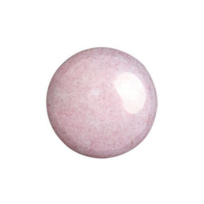 Cabochon par Puca® 8mm Rose Ceramic Look 14494 | Czech Glass