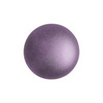 Cabochon par Puca 8mm Metallic Mat Dark Plum 23980/79083