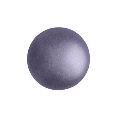 Cabochon par Puca 8mm Metallic Mat Purple 23980/79021 | Glass Beads
