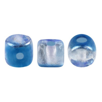 Minos® par Puca® 3x2.5mm Blue Raspberry 00030-24703 | Glass Beads