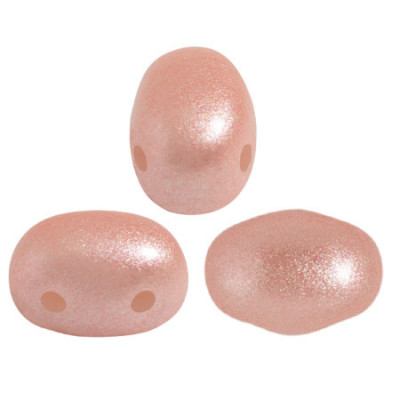 Samos par Puca 5x7mm Light Peach Pearl 70686 | Czech Glass