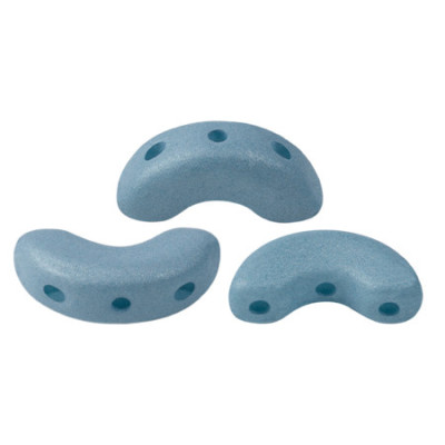 Arcos par Puca 5x10mm Aqua Haze 02010/29567 | 3-Hole Czech Beads