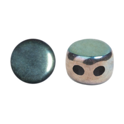 Kalos® par Puca® 4x3mm Full Celsian 23980/22500 | 2-Hole Czech Beads