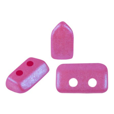 Piros par Puca 5x3mm Chatoyant Hot Pink 29714 | Czech Glass Beads