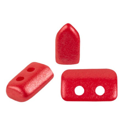 Piros par Puca 5x3x2mm Tutti Frutti Red 02010/245001 | Czech Beads
