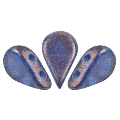 Amos® par Puca® 5x8mm Halo Royal Blue 29264 | Czech Glass