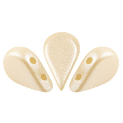 Amos® par Puca® 5x8mm Pastel Cream 02010-25039 | Czech Glass Beads