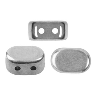 Lipsi® par Puca® č. 9 Silver 00030/27000 | 7x4mm Czech Beads