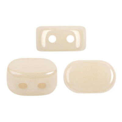 Lipsi par Puca 7x4mm Opaque Beige Ceramic Look 03000/14413 | Beads