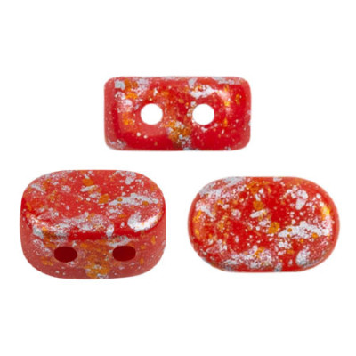 Lipsi® par Puca® No.42 Red Tweedy 93200/45703 | 2-Hole Beads