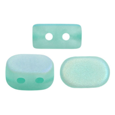 Lipsi® par Puca® 7x4mm Blue Green Opal Mat AB 61100-84100 | Czech