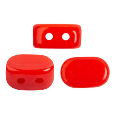 Lipsi® par Puca® 2-Hole Beads Opaque Light Coral 93400 | 7x4mm