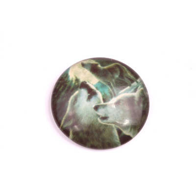 Glas Kaboson 25 mm N. 167 Mischen