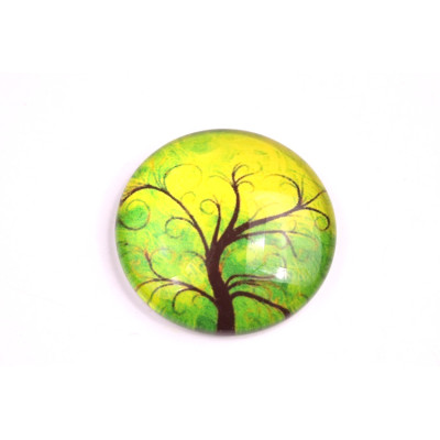 Glas Kaboson 25 mm N. 128 Mischen