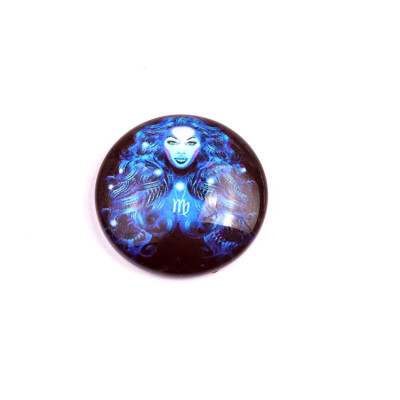 Glass cabochon 25 mm N. 1522 Mix