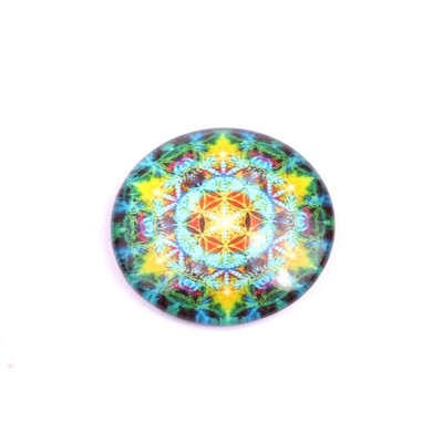 Glas Kaboson 25 mm N. 1312 Mischen