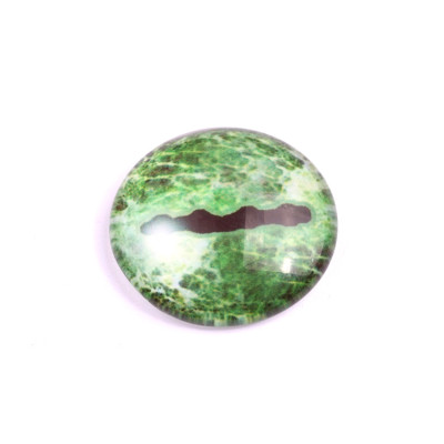 Glass cabochon 25 mm N. 1076 Mix