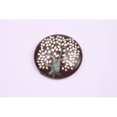 Glass cabochon 25 mm N. 998 Mix