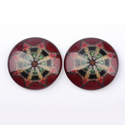 Glas Kaboson 25 mm N. 923 Mischen