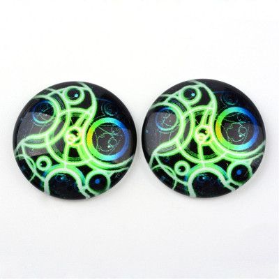 Glas Kaboson 25 mm N. 907 Mischen