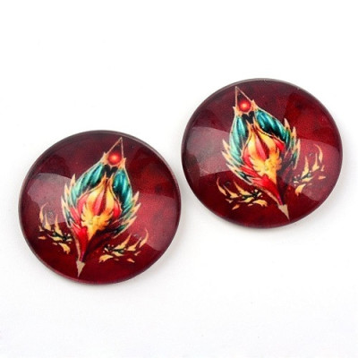 Glas Kaboson 25 mm N. 895 Mischen