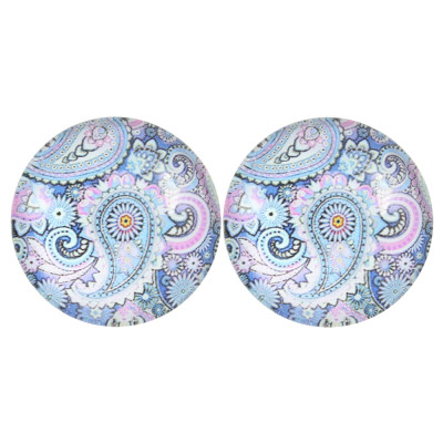 Glass cabochon 25 mm N. 863 Mix