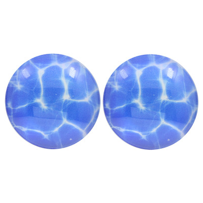 Glass cabochon 25 mm N. 856 Mix