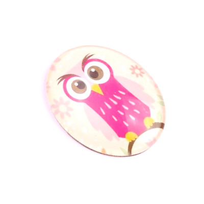 Glass cabochon 30x40 mm N. 928 Mix