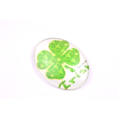 Glass cabochon 30x40 mm N. 749 Mix