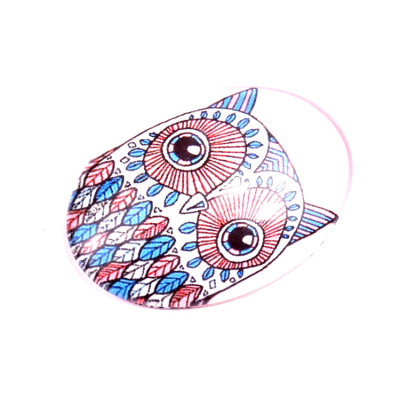 Glass cabochon 30x40 mm N. 692 Mix