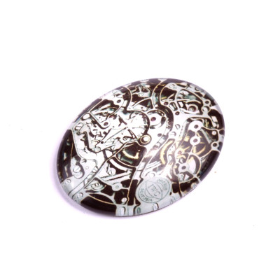 Glas Kaboson 30x40 mm N. 601 Mischen