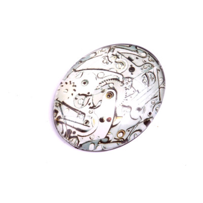 Kaboson vetro 30x40 mm N. 599 Mix