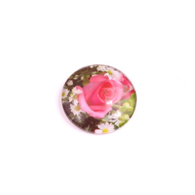 Glass cabochon 20 mm N. 118 Mix