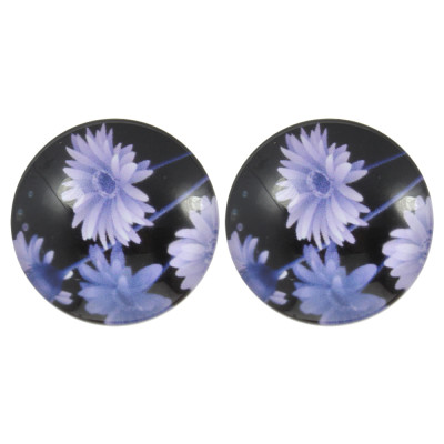 Glass cabochon 20 mm N. 843 Mix