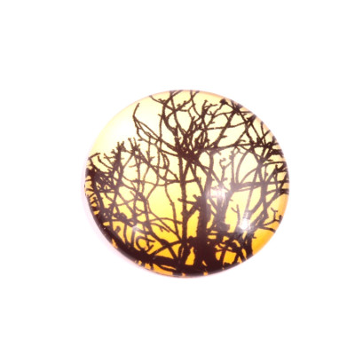 Glass cabochon 30 mm N. 213 Mix