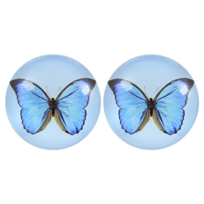 Glass cabochon 30 mm N. 874 Mix